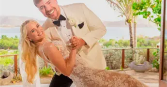 MrBeast se casa en isla privada Necker con Thea Boyseen