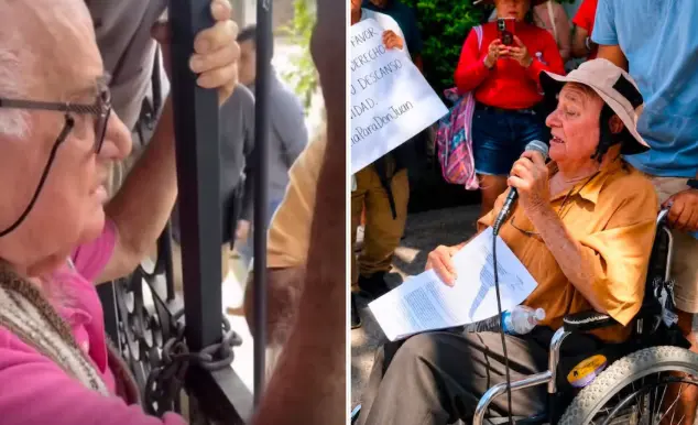 Adulto mayor denuncia el desalojo de su hogar por su hija y nieta