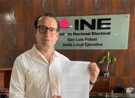 Denuncian ante INE actos anticipados de campaña del PVEM-SLP Denuncian ante INE actos anticipados de campaña del PVEM-SLP