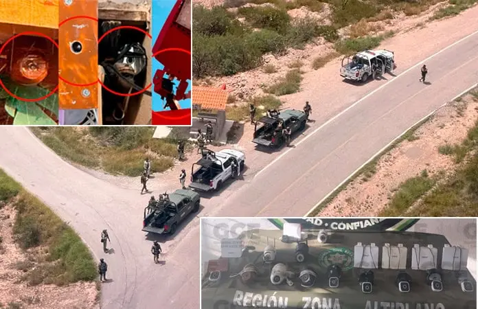 Desmantelan amplia red de vigilancia cibernética en Cedral Desmantelan amplia red de vigilancia cibernética en Cedral
