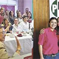 Lideresa del PRI, en acto de Morena