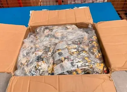 Aseguran juguetes piratas de LEGO Aseguran juguetes piratas de LEGO