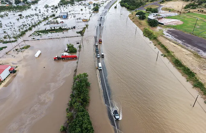 Confirman tercera muerte por inundaciones