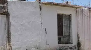 Falla geol&oacute;gica afecta viviendas en Vizcaya