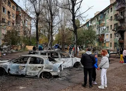Misiles rusos sacuden campo militar en Kiev Misiles rusos sacuden campo militar en Kiev