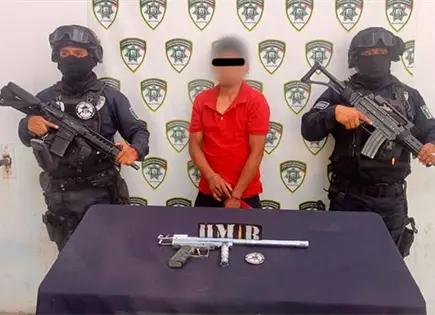 Vándalo amenazaba con una "cachimba" en Las Terceras Vándalo amenazaba con una "cachimba" en Las Terceras