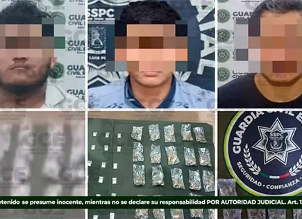 Caen tres supuestos narcos en 3 municipios