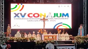 Papa Le&oacute;n XIV bendice a j&oacute;venes y potosinos al cierre del Conajum