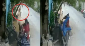 Video | Cuatrimoto arrolla a mujer embarazada en Tulum