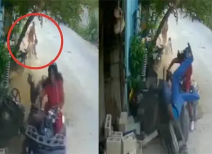 Video | Cuatrimoto arrolla a mujer embarazada en Tulum