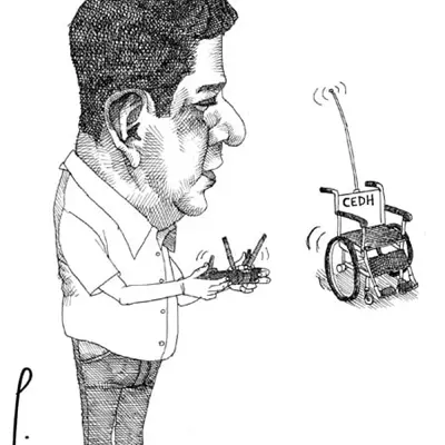dron controlado...