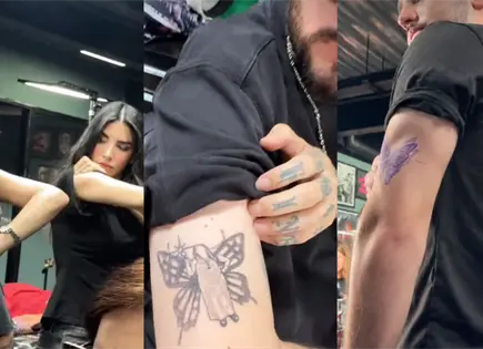 Familia de Kimberly Loaiza rinde homenaje con tatuajes a Mary Mart&iacute;nez