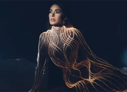 Galilea Montijo deslumbra con vestido con luces en LCDLF 2026