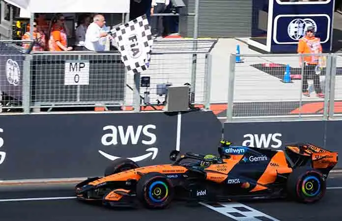 Lando Norris logra su 1ra. victoria del año