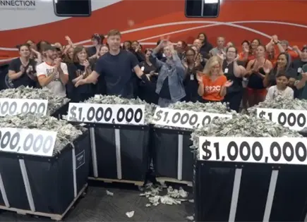 MrBeast dona 6.5 millones para apoyar cáncer pediátrico MrBeast dona 6.5 millones para apoyar cáncer pediátrico