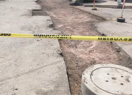 Terminan drenaje en Albino Garc&iacute;a; falta pavimentaci&oacute;n