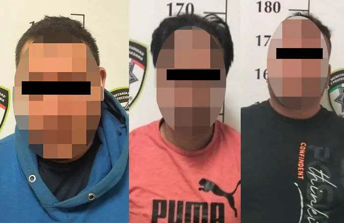 Arrestan a tres golpeadores de sus parejas