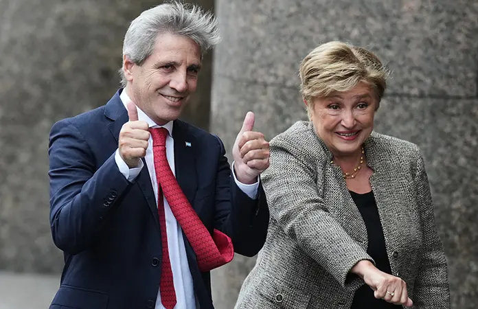 FMI: Argentina va por el buen camino