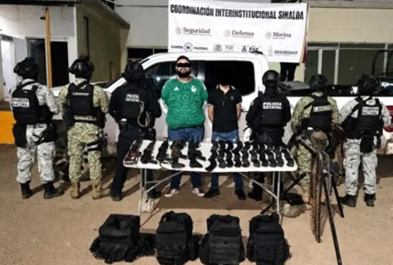 Capturan en Mazatlán a "El 20", líder regional de Los Chapitos