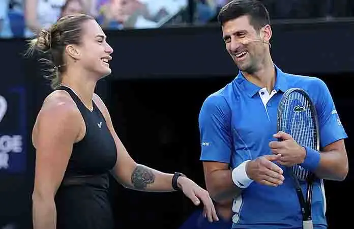 Djokovic y Sabalenka, juntos en el US Open