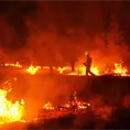Enorme incendio forestal al oeste de Burdeos no cede