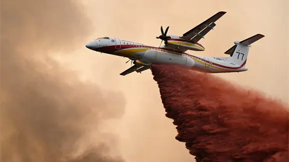 Bomberos en Francia, Gironda continúan combate de incendio forestal Bomberos en Francia, Gironda continúan combate de incendio forestal