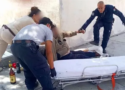 Rescatan a indigente con severa infección Rescatan a indigente con severa infección