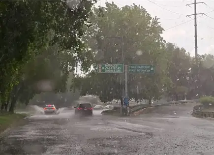 SSPC realiza cierres viales por lluvia en la capital SSPC realiza cierres viales por lluvia en la capital