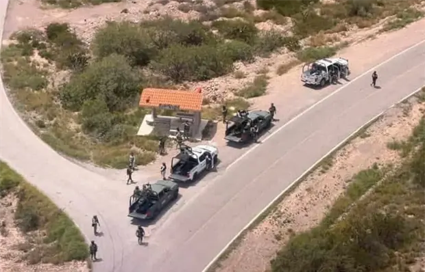 Confirma Gallardo explosión de vehículo en ataque a la GCE Confirma Gallardo explosión de vehículo en ataque a la GCE