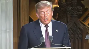 Trump critica actitud hipócrita de Irán y amenaza con bloqueo