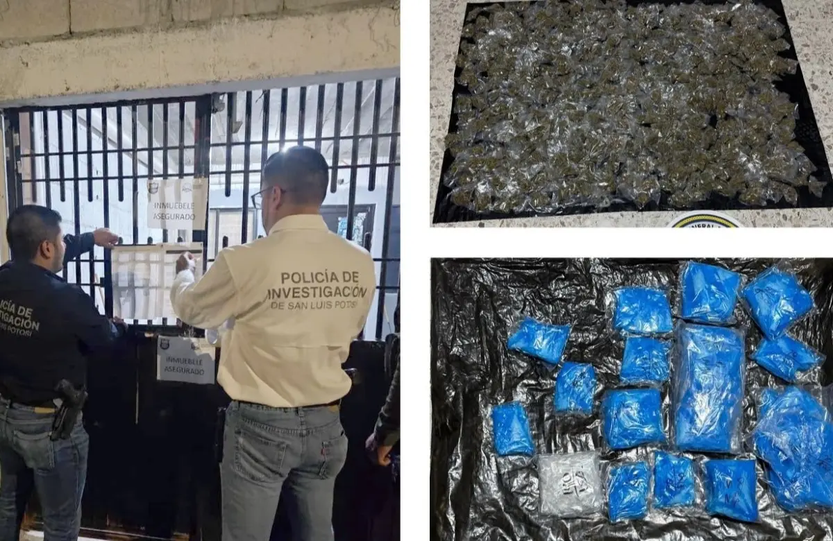 Catea FGE bodega en Matehuala; asegura 500 dosis de drogas