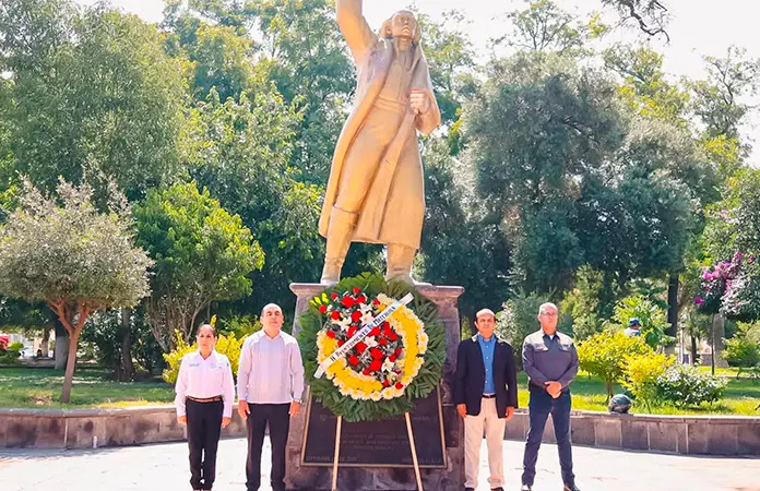 Conmemoran aniversario luctuoso de Hidalgo