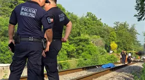 Muere un hombre al ser arrollado por tren en Valles
