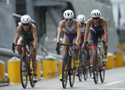 Ana María Torres gana oro en triatlón de JCC Ana María Torres gana oro en triatlón de JCC