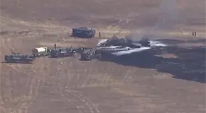 Caza furtivo F-35B se estrella en California Caza furtivo F-35B se estrella en California