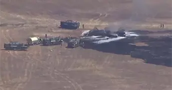 Caza furtivo F-35B se estrella en California