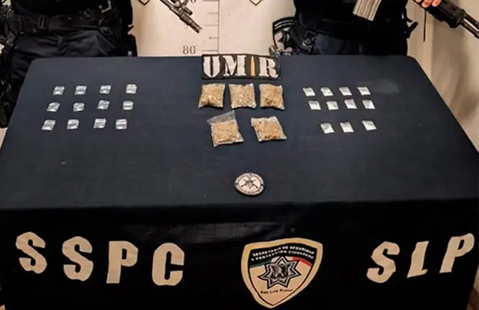 Incautan droga en el Mercado República