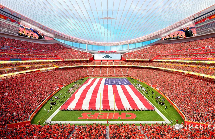 Los Chiefs quieren albergar el Super Bowl y Final Four