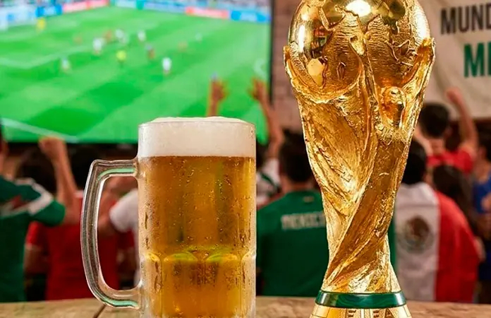 Mundial compensa bajo consumo de cerveza