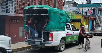 Exigen transporte urbano a la zona t&eacute;nek