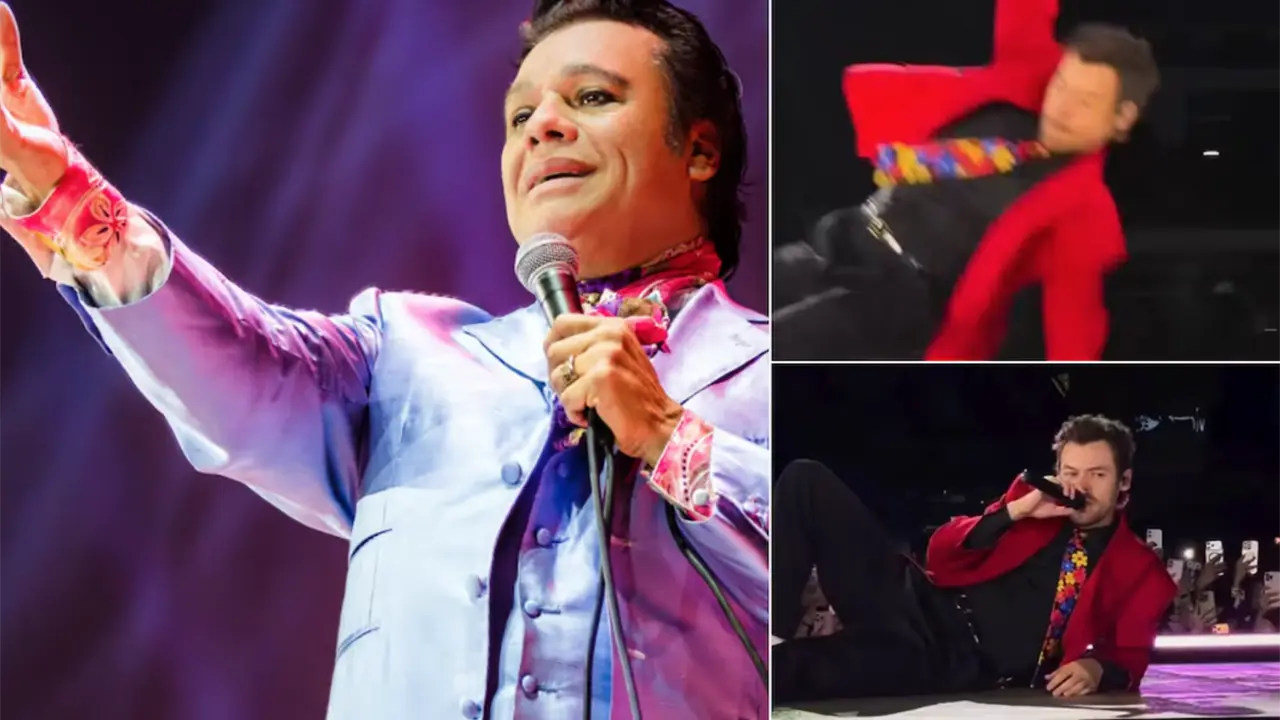 Comparan resbalón de Harry Styles con la caída de Juanga