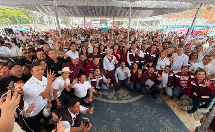 Secretaria general de Morena visita San Luis Potosí Secretaria general de Morena visita San Luis Potosí