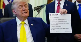Trump lanza servicio en Truth Social para anuncios pol&iacute;ticos