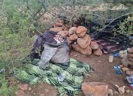 Aseguran tres campamentos de presuntos criminales en Chihuahua Aseguran tres campamentos de presuntos criminales en Chihuahua