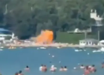 Ataque con drones en playa rusa deja siete muertos y decenas de heridos Ataque con drones en playa rusa deja siete muertos y decenas de heridos