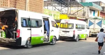 Incosteable, el servicio dominical: Transportistas