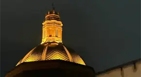 Rayo alcanza el templo de San José y causa daños