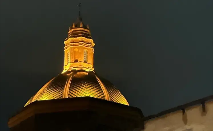 Rayo alcanza el templo de San José y causa daños Rayo alcanza el templo de San José y causa daños