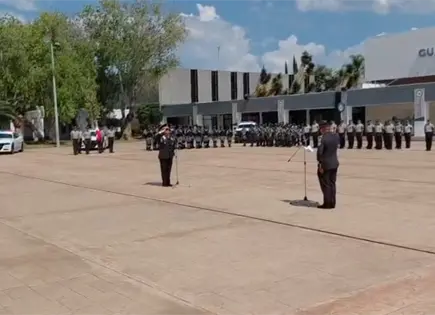 Rinde protesta nuevo director de la Academia de la GN