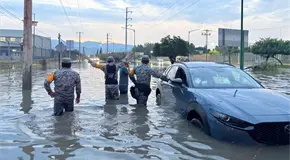 Tras lluvias, GN activa Plan DN-III-E en la capital (fotos) Tras lluvias, GN activa Plan DN-III-E en la capital (fotos)